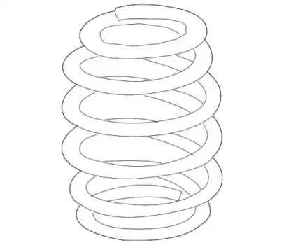 80A511115BD Пружина VAG