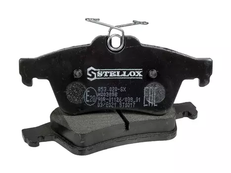 Тормозные колодки дисковые задняя ось STELLOX 853 020-SX