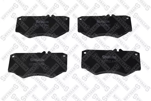 Тормозные колодки дисковые передняя ось STELLOX 85-01400B-SX