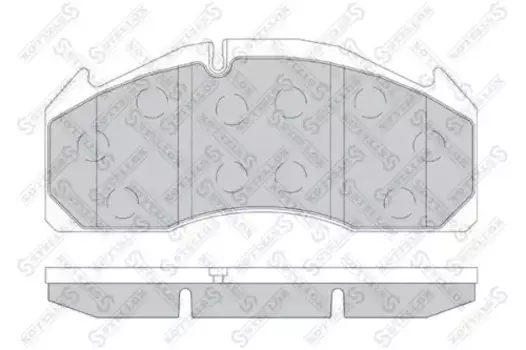 Тормозные колодки дисковые передняя ось STELLOX 85-01423-SX