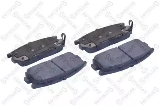 Тормозные колодки дисковые задняя ось STELLOX 888 002B-SX