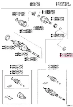 90311T0037 САЛЬНИК TOYOTA TOYOTA / LEXUS