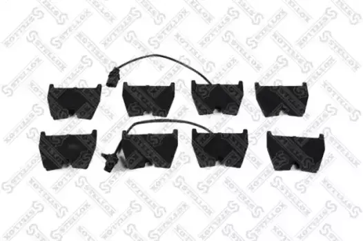 Тормозные колодки дисковые передняя ось STELLOX 907 002B-SX