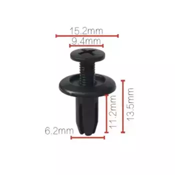 909250 Клипса GM, MAZDA, NISSAN (Nord YADA)