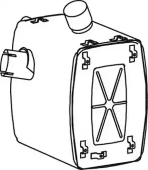 942.490.3401 MERCEDES ГЛУШИТЕЛЬ 50457 DINEX
