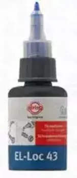 954.000 Герметик-фиксатор резьбы EL-Loc 43 анаэробный синий затвердевающий, 50ml (-55 /+150 ) Elring