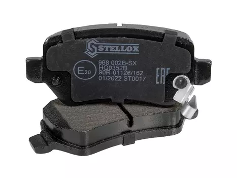 Тормозные колодки дисковые задняя ось STELLOX 968 002B-SX