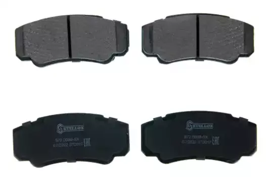 Тормозные колодки дисковые задняя ось STELLOX 972 000B-SX