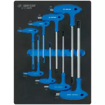 9-22108MRV KING TONY Набор шестигранников L-тип, ложемент, 8 предметов