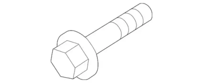 9YA021603C БОЛТ MAZDA