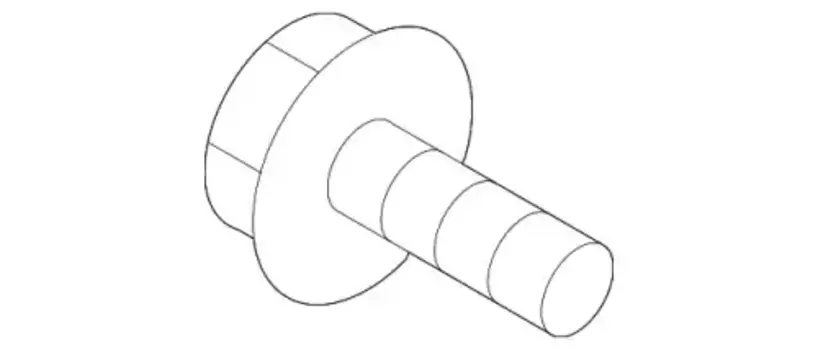 9YA02A421 BOLT MAZDA