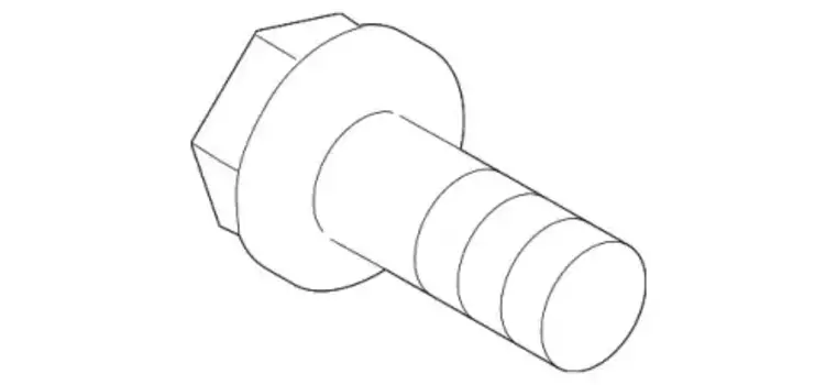 9YA0-21-450 болт MAZDA