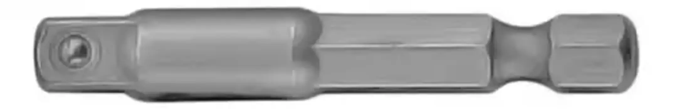 адаптер для механизированного инструмента! 1/4''HDRх1/4''DR, 50мм\ D150ADP14 JONNESWAY