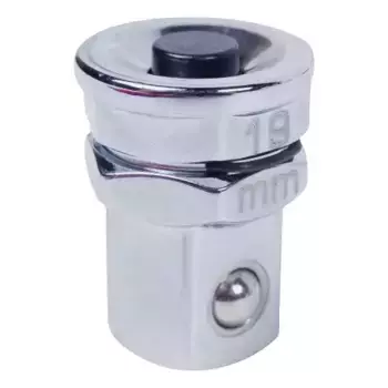 адаптер для торцевых головок! 1/2'', под ключ 19 мм KING TONY\ 373204R