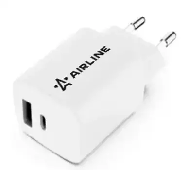 адаптер питания 220В! Type-C PD + QC 3.0, 20Вт\ AEWC001 AIRLINE