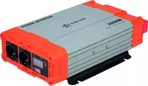 AEAM004 Инвертор автомобильный 24В-220В, 3000 Вт (AEAM004) AIRLINE