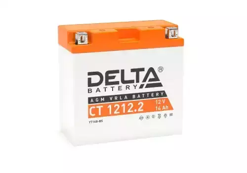 Аккумулятор DELTA BATTERY CT 1212.2 14 Ач 155 А 152x70x150 мм 1 (+-) прямая