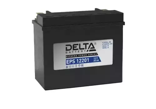 Аккумулятор DELTA BATTERY EPS 12201 20 Ач 310 А 176x87x154 мм 0 (-+) обратная