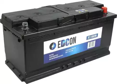 Аккумулятор EDCON DC110920R 100 Ач 920 А 393x175x190 мм 0 (-+) обратная