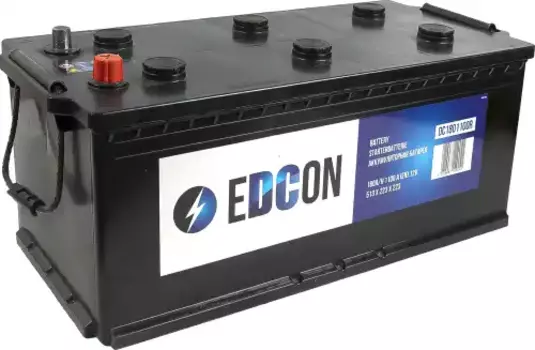 Аккумулятор EDCON DC1801100R 180 Ач 1100 А 513x223x223 мм 4 (-+) боковая прямая