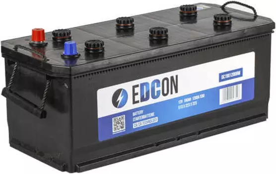 Аккумулятор EDCON DC1901200RM 190 Ач 1200 А 513х223х223 мм 4 (-+) боковая прямая