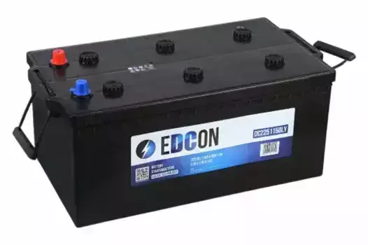 Аккумулятор EDCON DC2251150LY 225 Ач 1150 А 518x276x242 мм 1 (+-) прямая