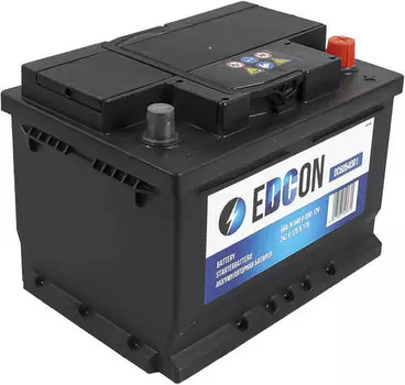 Аккумулятор EDCON DC60540R1 60 Ач 540 А 242x175x175 мм 0 (-+) обратная