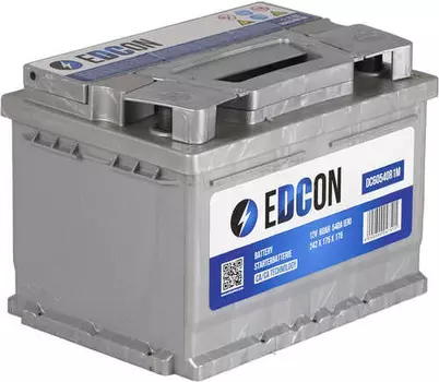 Аккумулятор EDCON DC60540R1M 60 Ач 540 А 242x175x175 мм 0 (-+) обратная