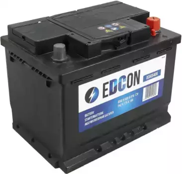 Аккумулятор EDCON DC60540R 60 Ач 540 А 242x175x190 мм 0 (-+) обратная