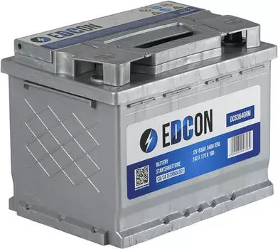 Аккумулятор EDCON DC63640RM 63 Ач 640 А 242x175x190 мм 0 (-+) обратная
