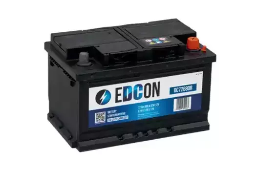 Аккумулятор EDCON DC72680R 72 Ач 680 А 278x175x175 мм 0 (-+) обратная