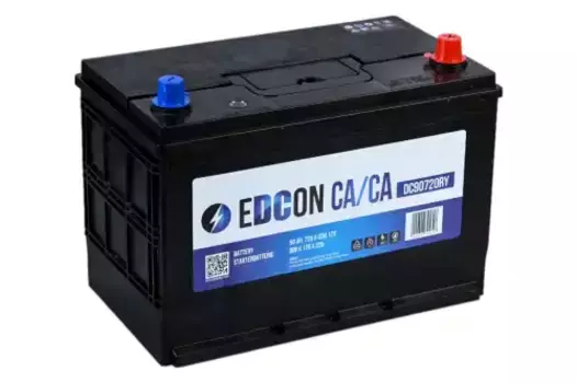 Аккумулятор EDCON DC90720RY 90 Ач 720 А 306x175x225 мм 0 (-+) обратная