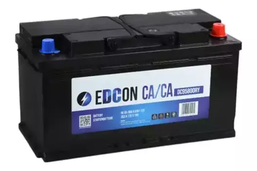 Аккумулятор EDCON DC95800RY 95 Ач 800 А 353x175x190 мм 0 (-+) обратная