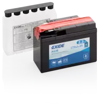 Аккумулятор EXIDE ETR4A-BS 2.3 Ач 35 А 115x50x85 мм 4 (-+) боковая прямая