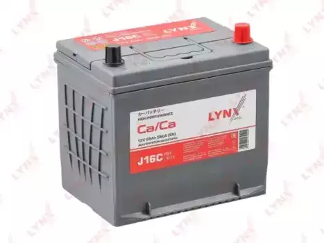 Аккумулятор LYNXAUTO J16C 65 Ач 550 А 225x232x173 мм 0 (-+) обратная