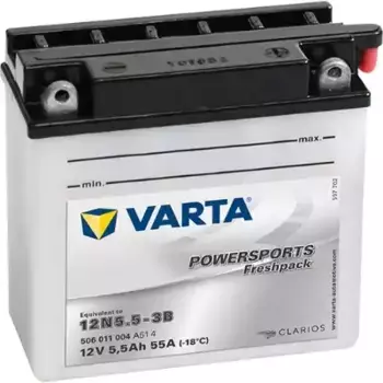 Аккумулятор VARTA 506011004 6 Ач 55 А 136x61x131 мм 0 (-+) обратная
