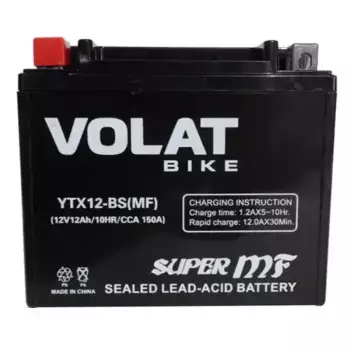 Аккумулятор VOLAT YTX12-BS MF