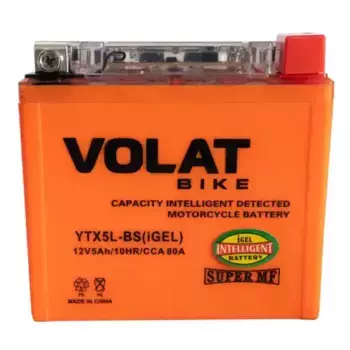 Аккумулятор VOLAT YTX5L-BS IGEL
