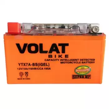 Аккумулятор VOLAT YTX7A-BS IGEL