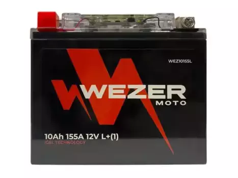Аккумулятор WEZER WEZ10155L 10 Ач 155 А