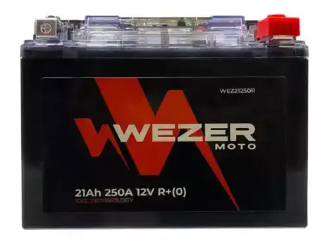 Аккумулятор WEZER WEZ21250R 21 Ач 250 А
