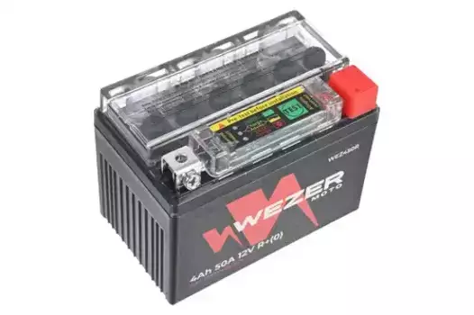 Аккумулятор WEZER WEZ450R 4 Ач 50 А
