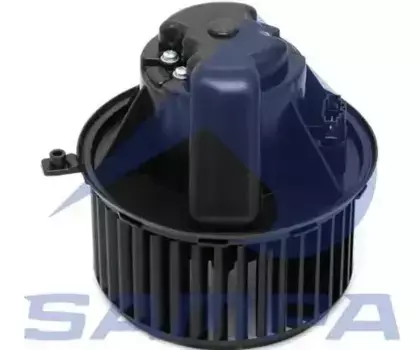 электродвигатель отопителя !с крыльчаткой \MB ATEGO/AXOR 04> 203.497 SAMPA