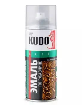 эмаль! молотковая по ржавчине черно-бронзовая 520 мл\ KU-3009 KUDO