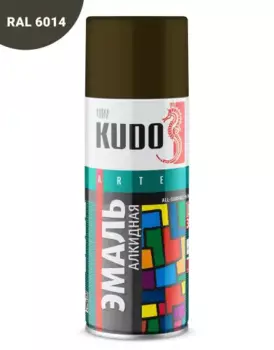 эмаль! универсальная хаки 520 мл\ KU-1005 KUDO