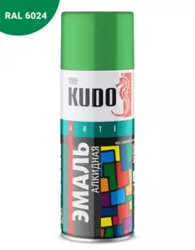 эмаль! универсальная светло-зеленая 520 мл\ KU-1006 KUDO