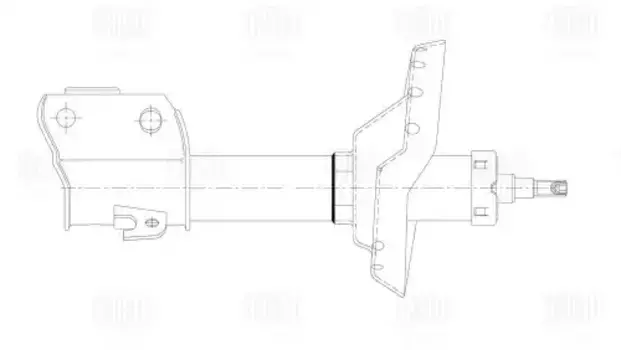 Амортизатор для а/м Subaru Impreza (08-) 2.0 (стойка) пер. лев. (AG 22160) TRIALLI