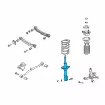 АМОРТИЗАТОР 'ГЕТЦ 1.6Л' 5536025151 MOBIS