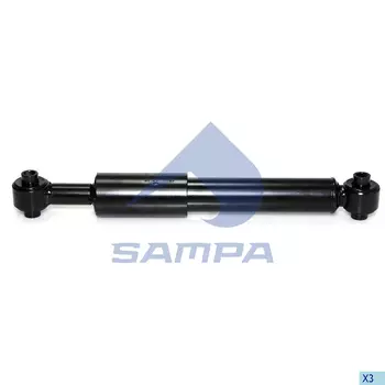 амортизатор кабины !задн. 302x370 O/O 12x50 12x50 \MB