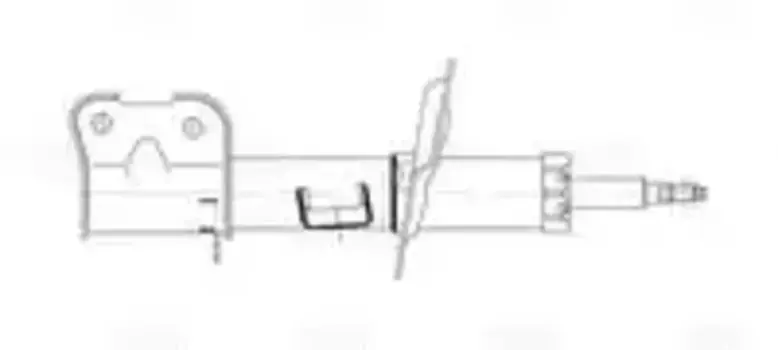 амортизатор пердний лев!\ Hyundai Santa Fe 09>, Kia Sorento рестайл. 09> AG 08111 TRIALLI